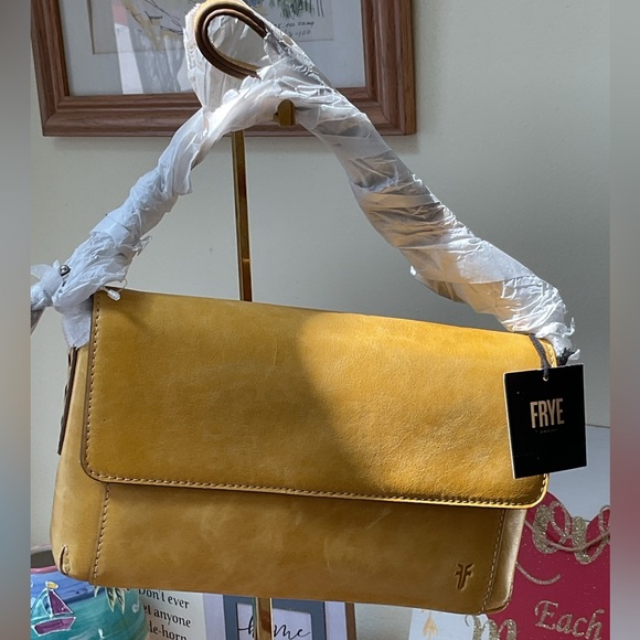 Frye Handbags - NWT FRYE Leather Reed Flap Crossbody